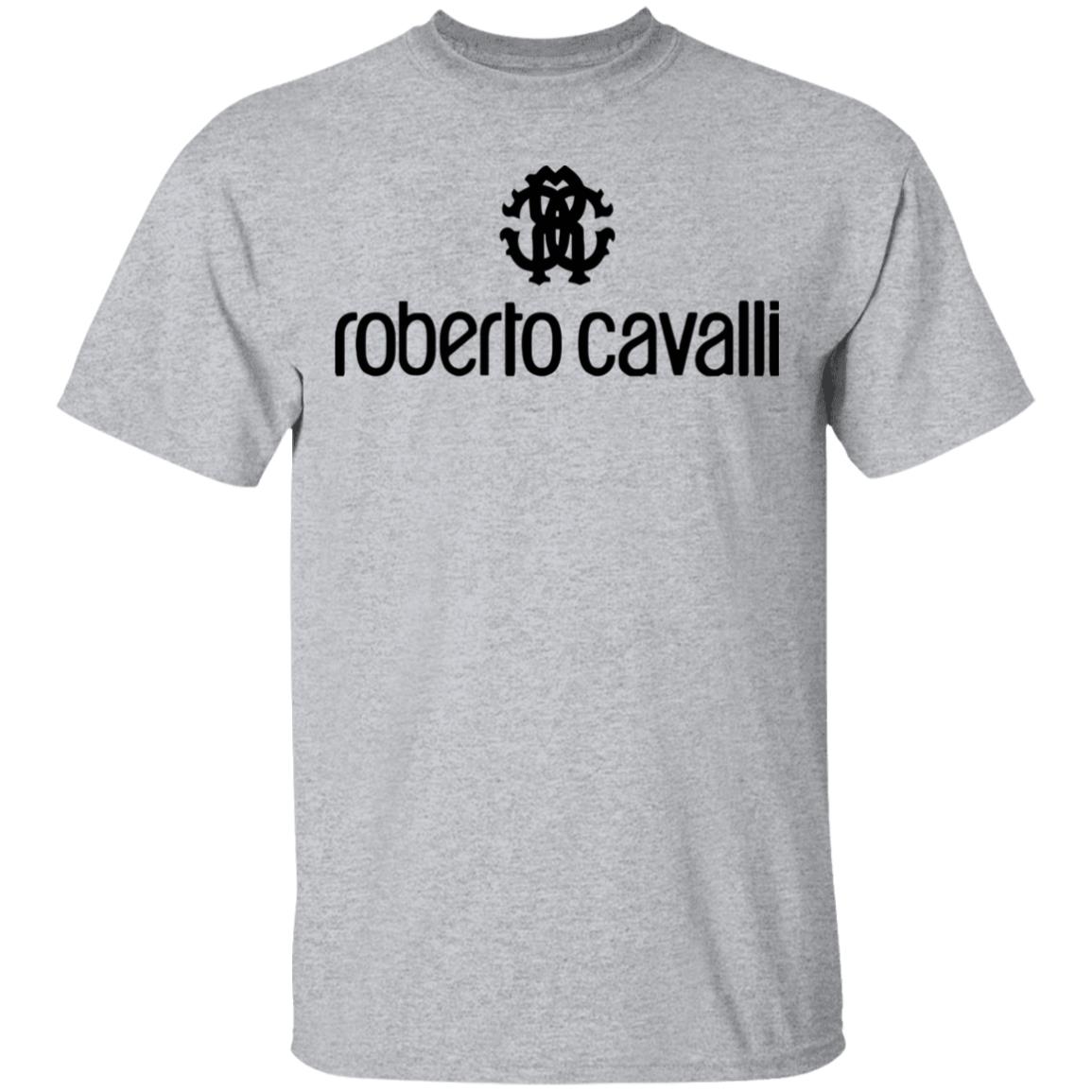 roberto cavalli shirt white hoodie t shirt - Teechipus