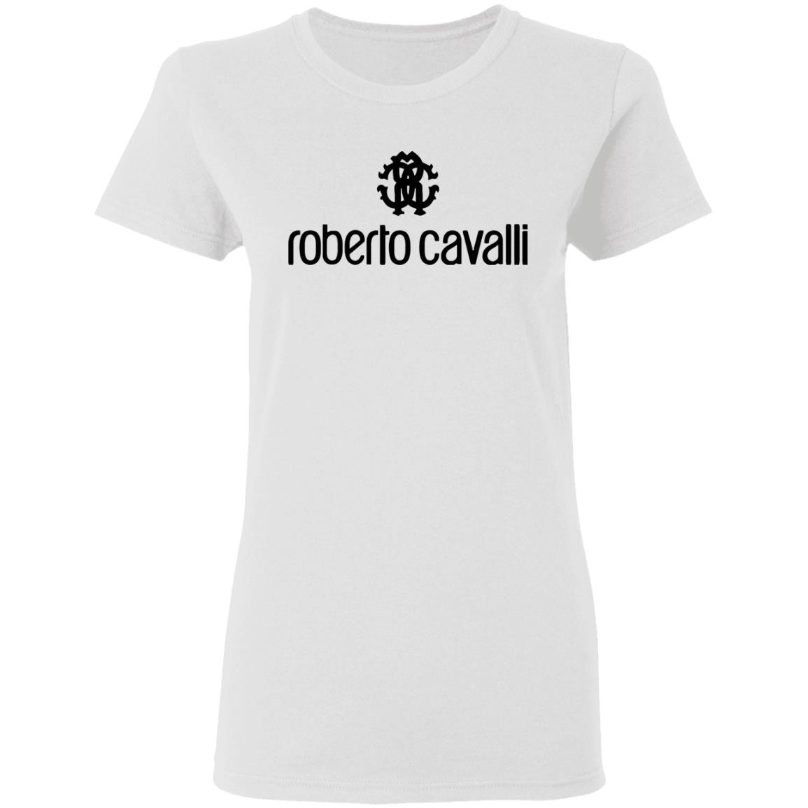 roberto cavalli shirt white hoodie t shirt - Teechipus