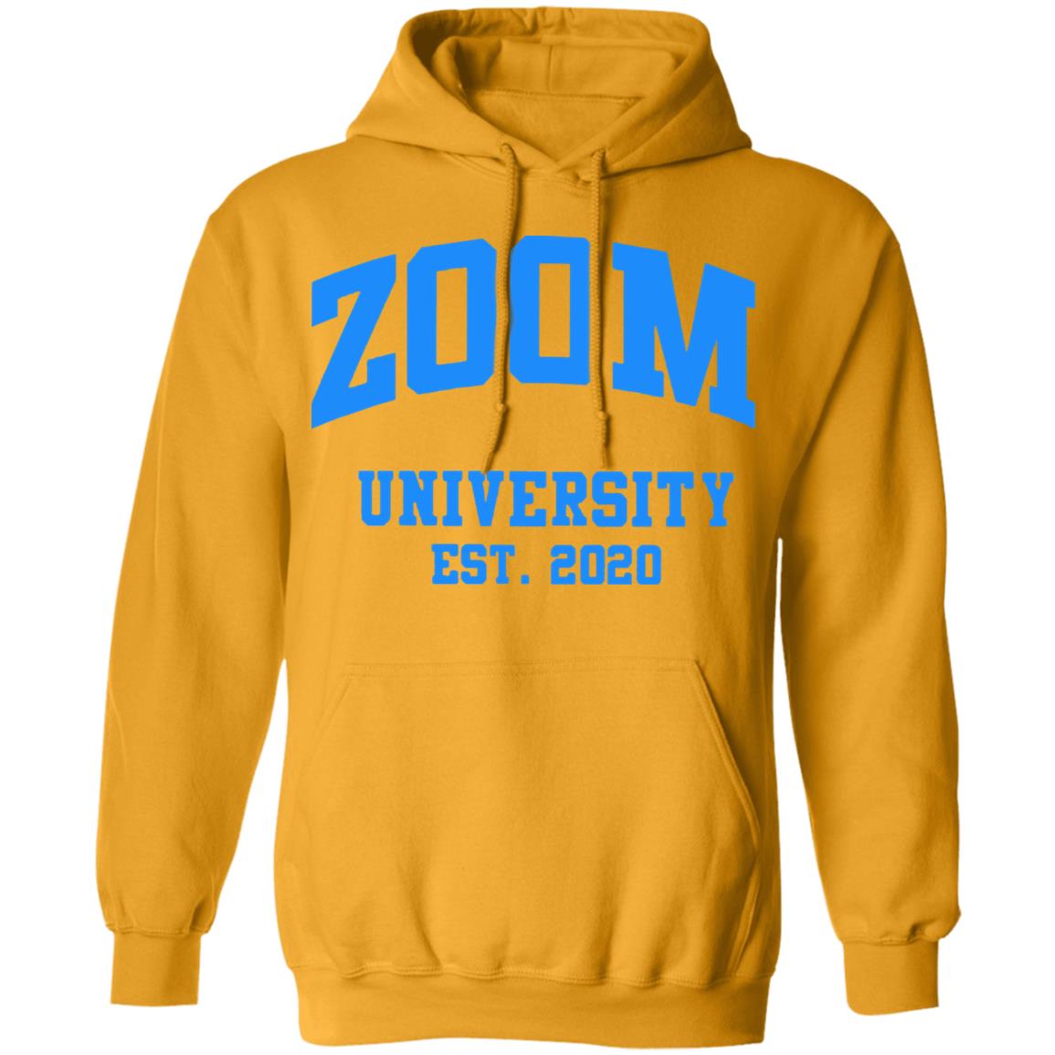 zoom university t shirt white hoodie - Teechipus