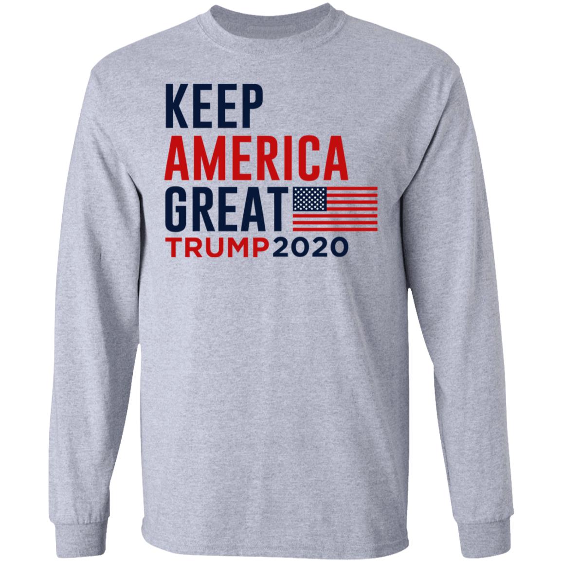 keep america great trump 2020 shirt white hoodie t shirt - Teechipus