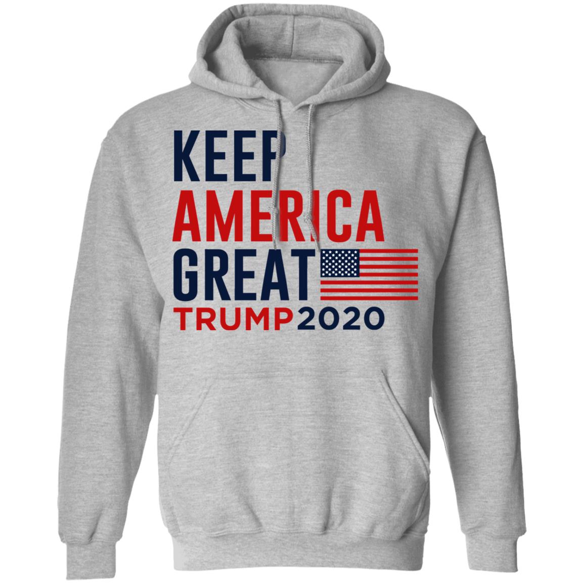 keep america great trump 2020 shirt white hoodie t shirt - Teechipus