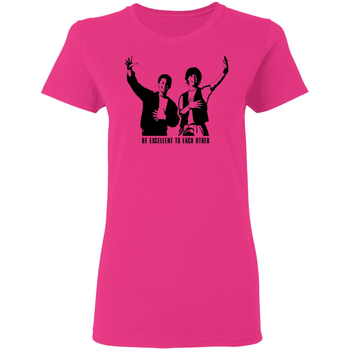 be excellent to each other shirt white hoodie t shirt - Teechipus