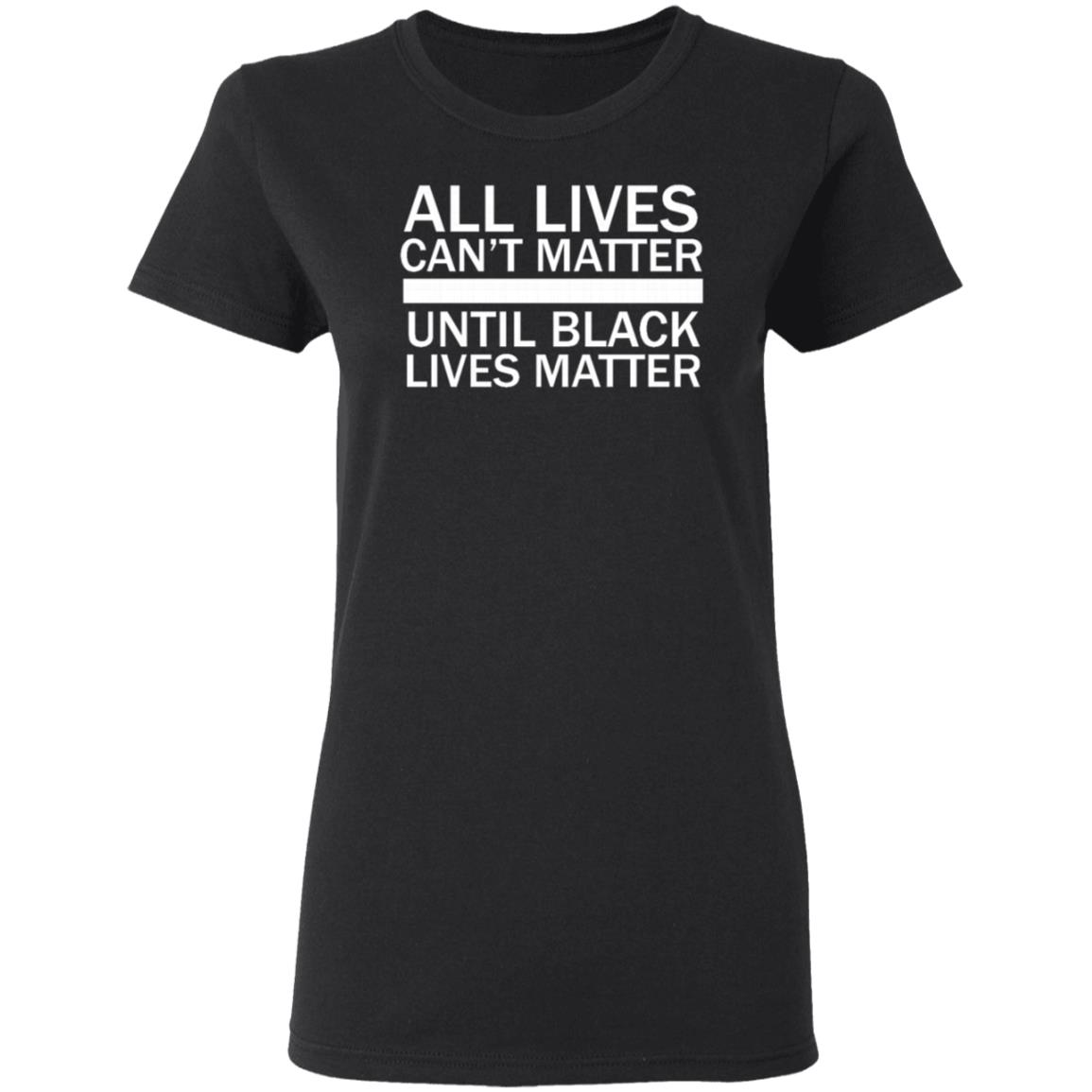 all lives matter shirt black hoodie t shirt - Teechipus