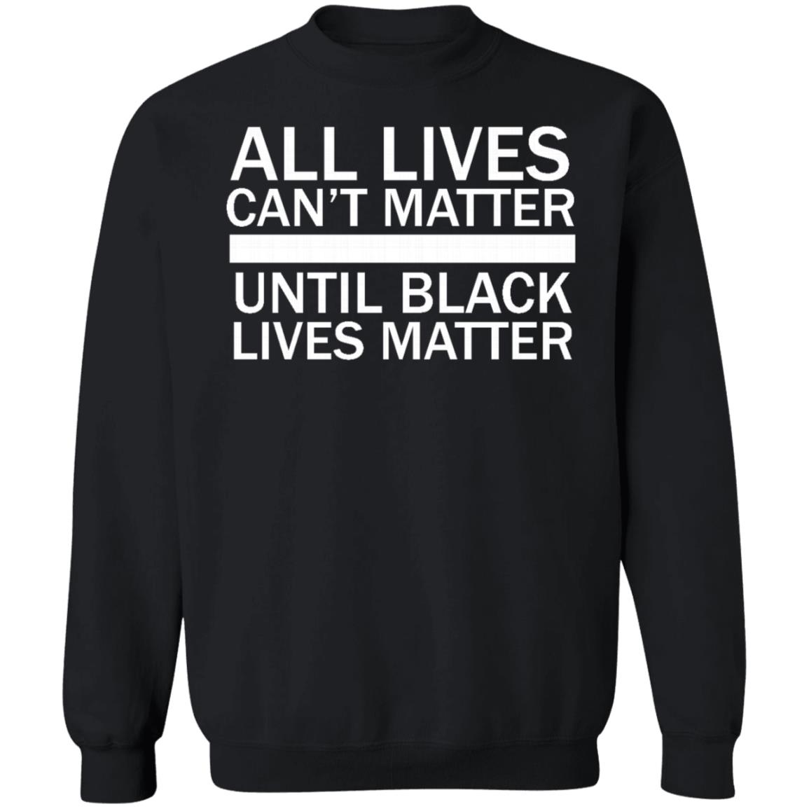 all lives matter shirt black hoodie t shirt - Teechipus