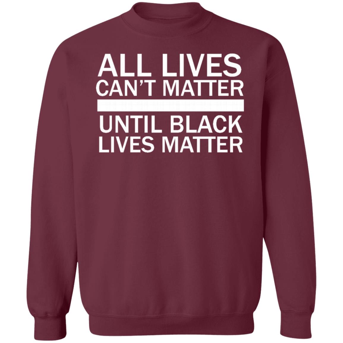 all lives matter shirt black hoodie t shirt - Teechipus