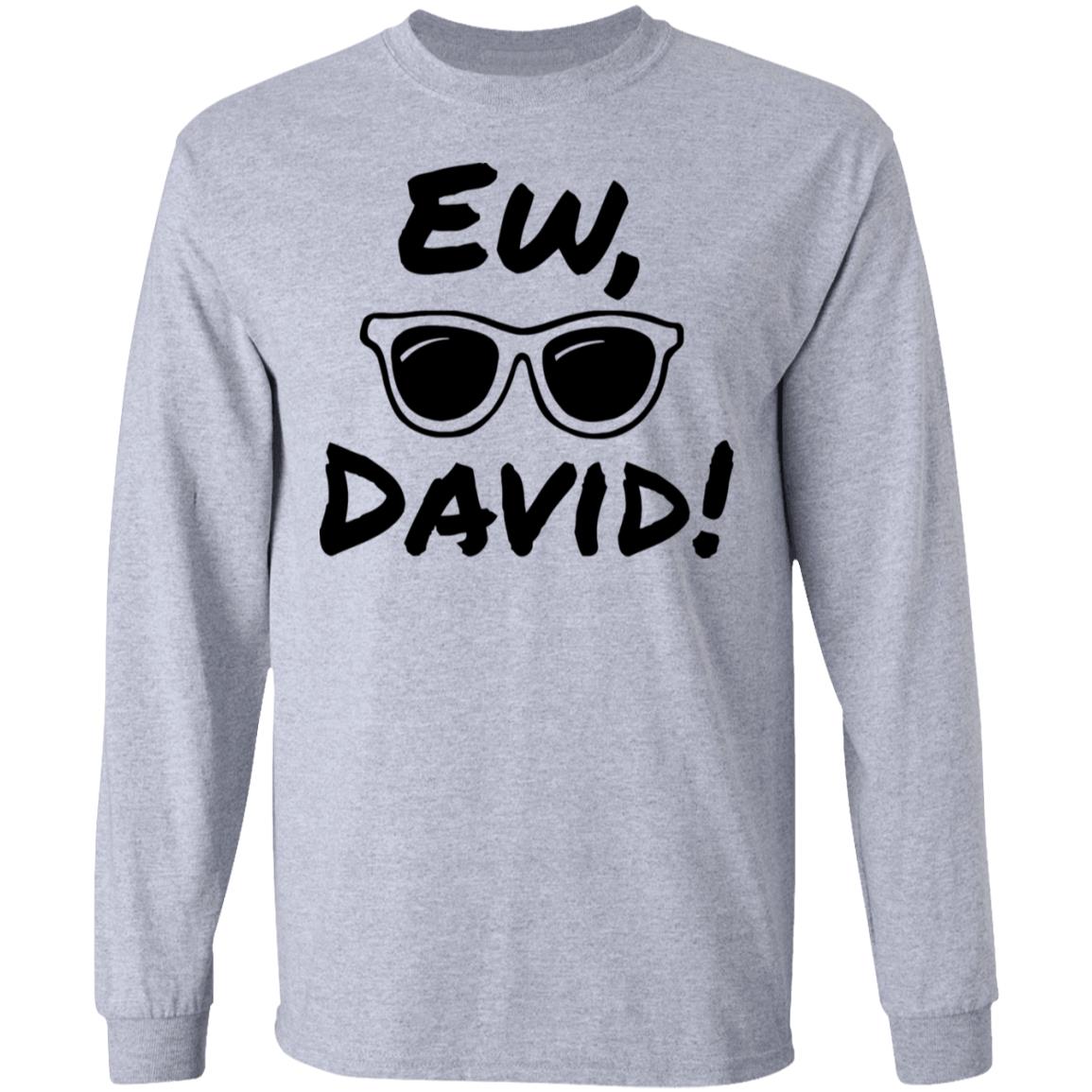 ew david shirt white hoodie t shirt - Teechipus