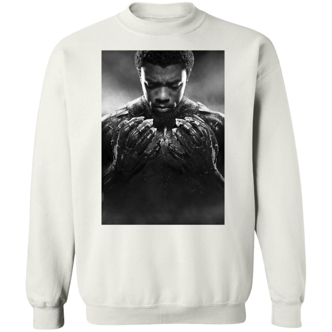 black panther shirt white hoodie sweatshirt t shirt - Teechipus