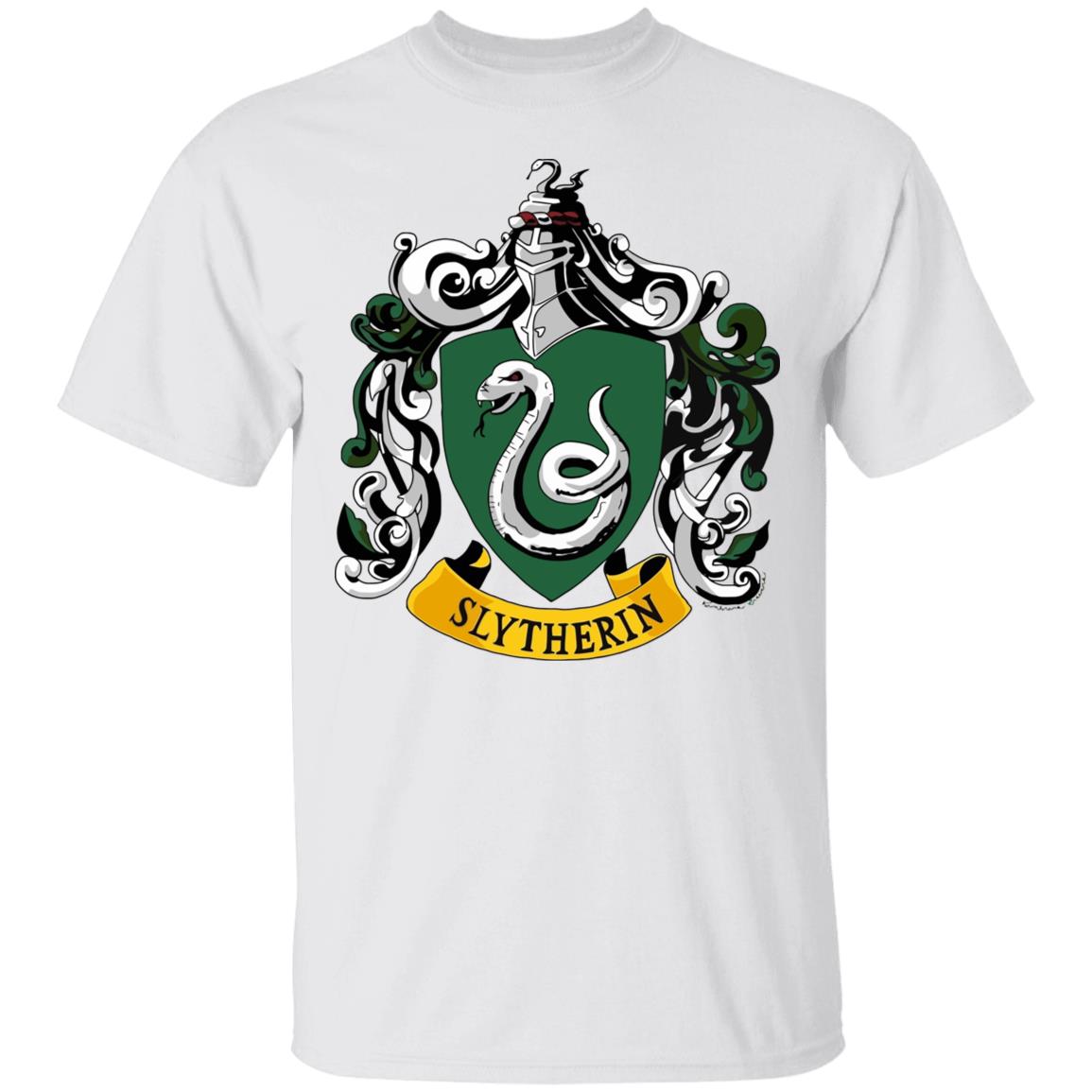 slytherin shirt white hoodie t shirt - Teechipus