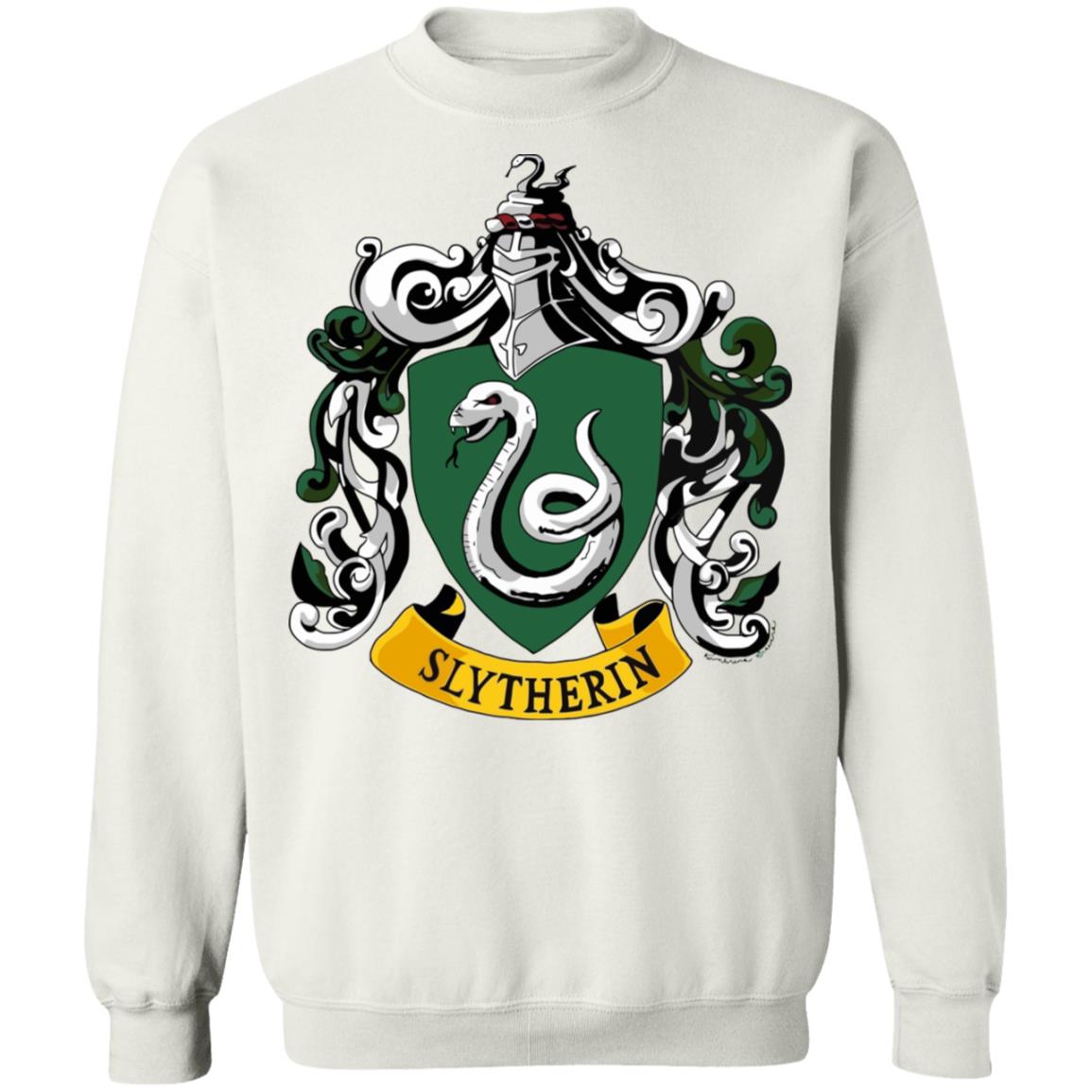 slytherin shirt white hoodie t shirt - Teechipus