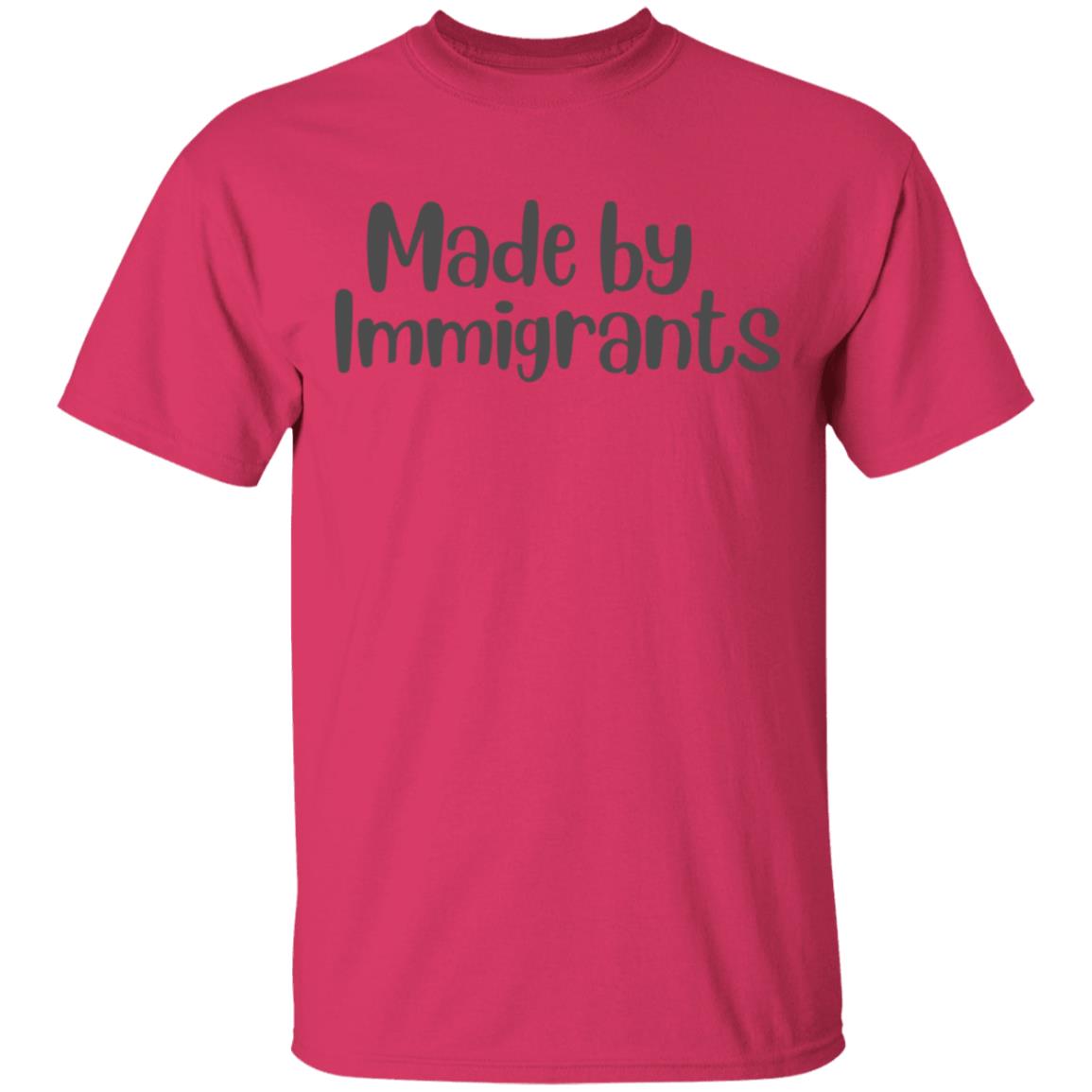 made by immigrants t shirt white hoodie shirt - Teechipus