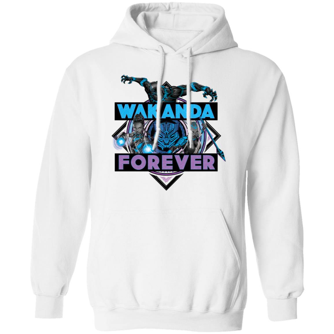 black panther shirt white hoodie shirt - Teechipus