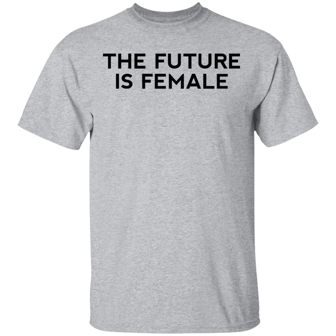 the future is female shirt white hoodie t shirt - Teechipus