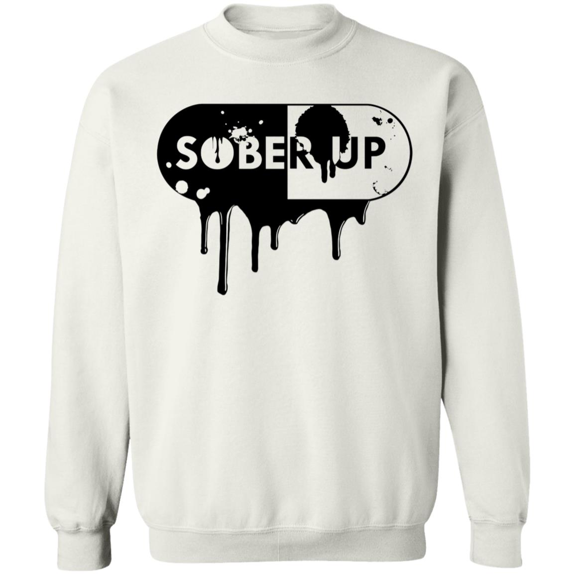 Sober Up Records shirt white hoodie t shirt - Teechipus