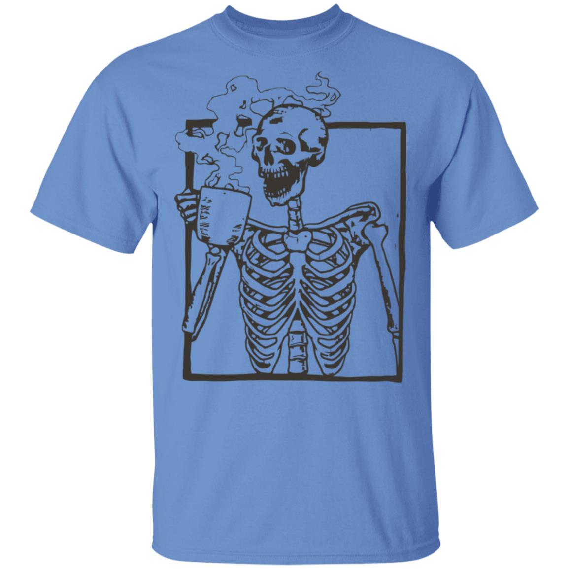 skeleton shirt white hoodie t shirt - Teechipus