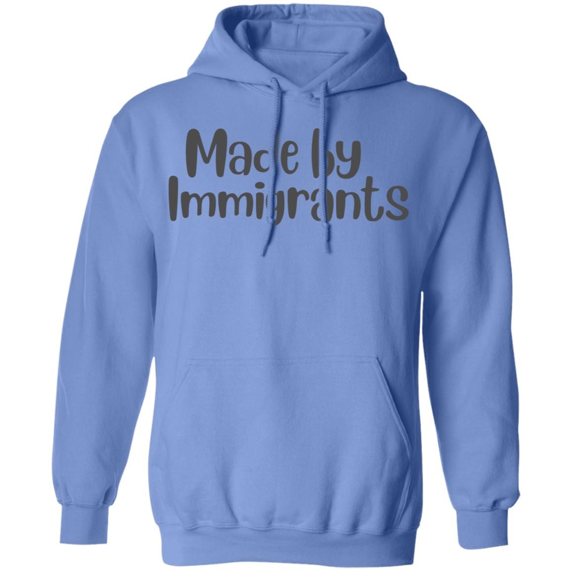 made by immigrants t shirt white hoodie shirt - Teechipus