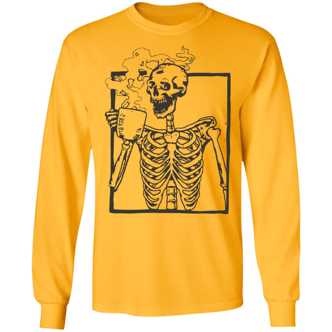 skeleton shirt white hoodie t shirt - Teechipus