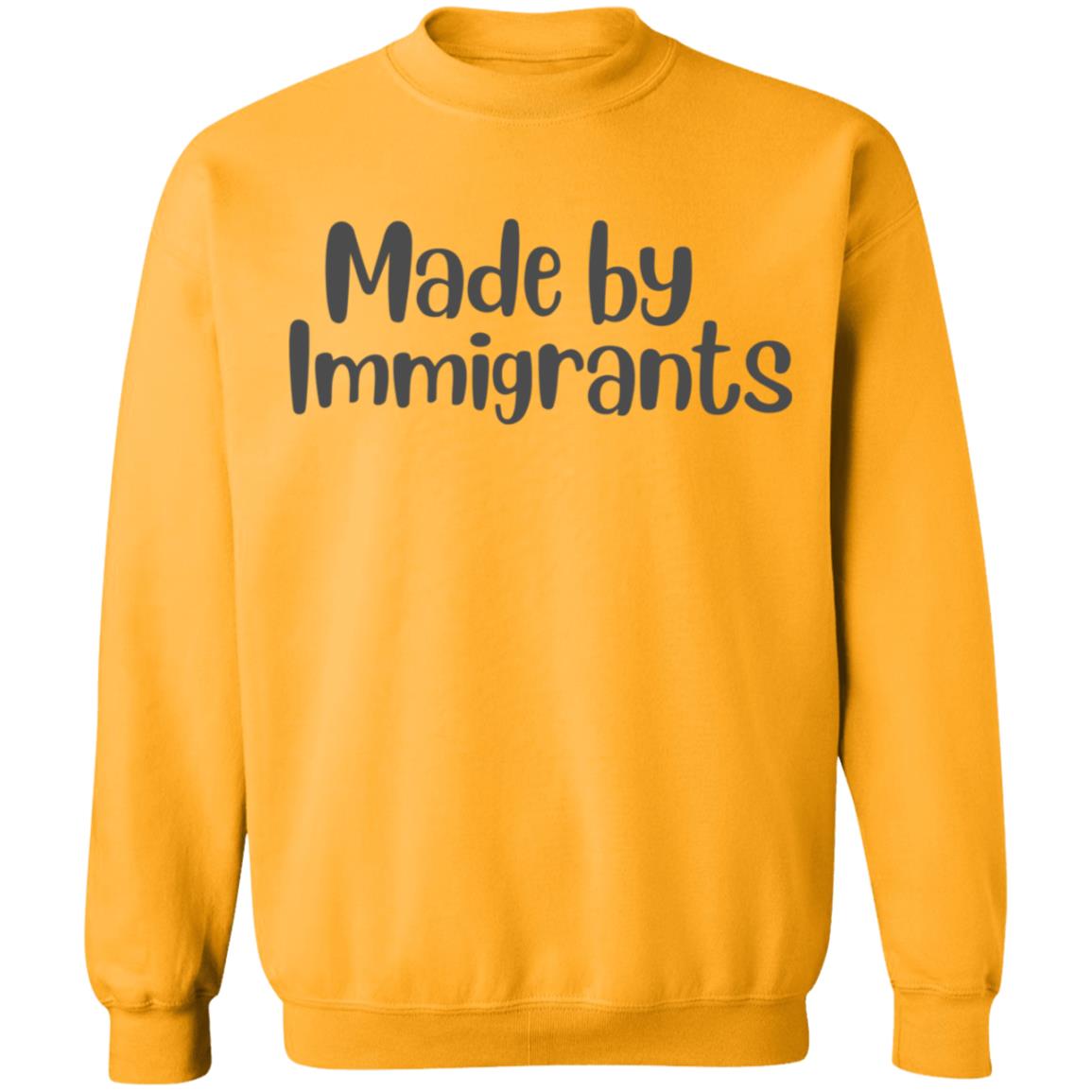 made by immigrants t shirt white hoodie shirt - Teechipus