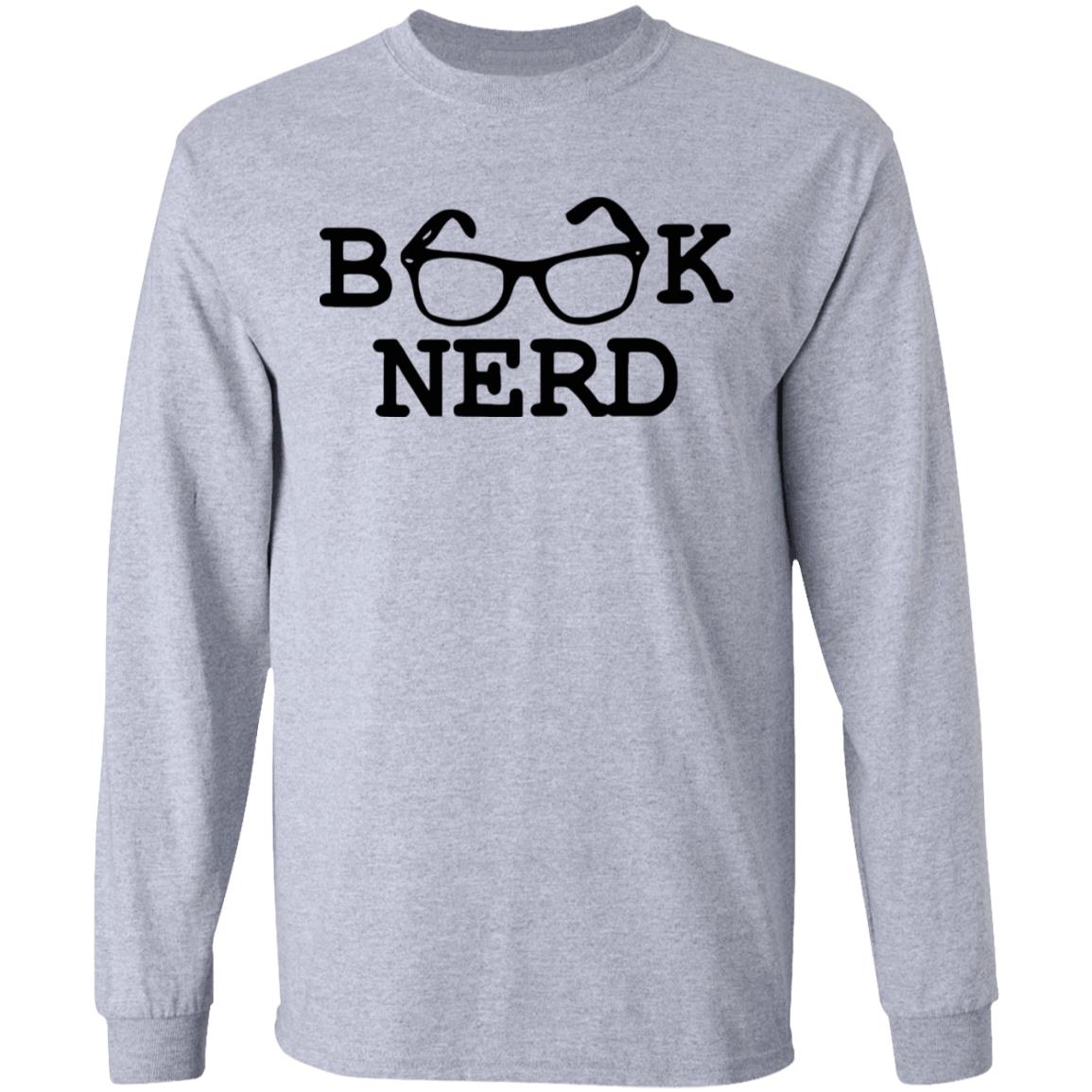 book nerd t shirt white hoodie sweatshirt - Teechipus