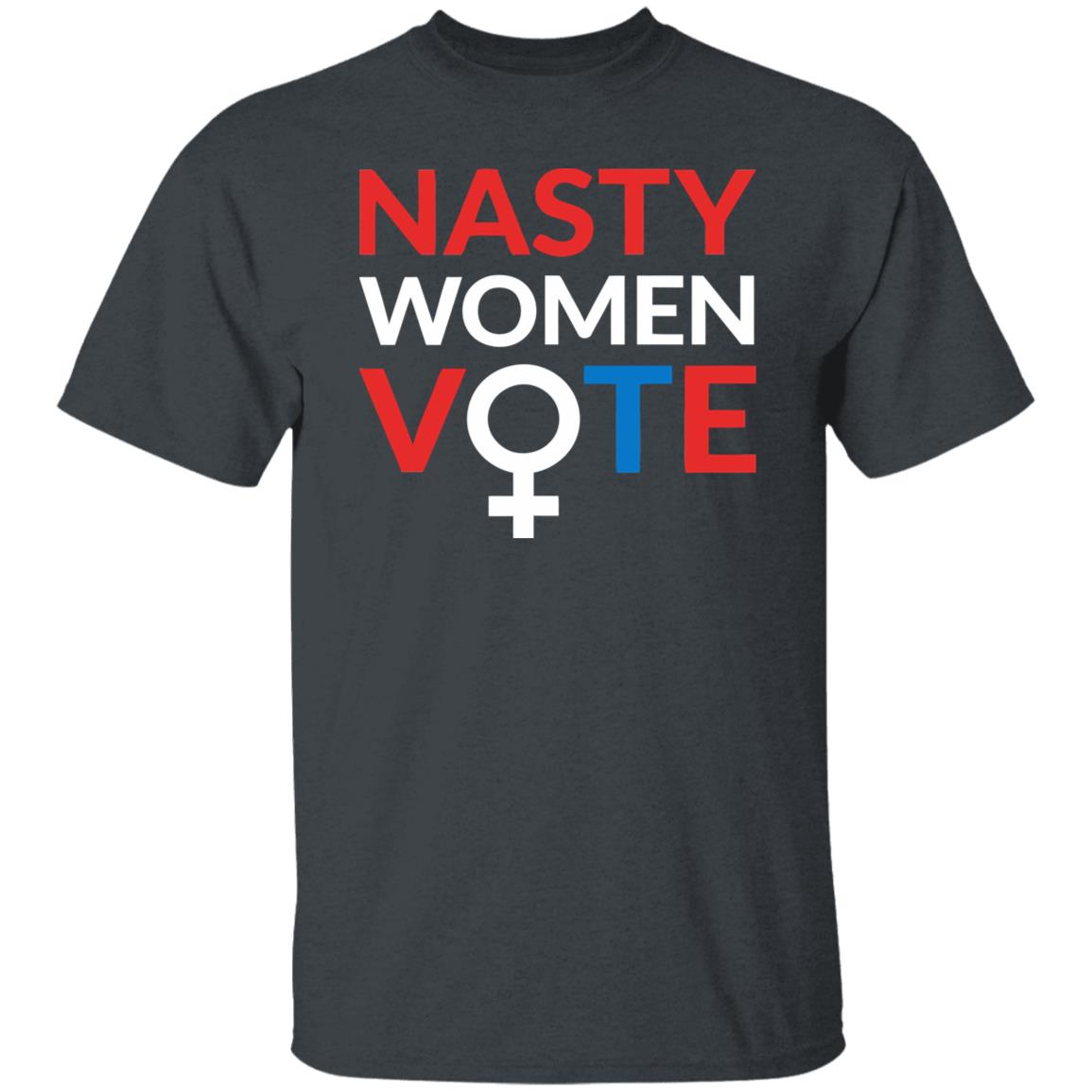 nasty women vote shirt black hoodie t shirt - Teechipus