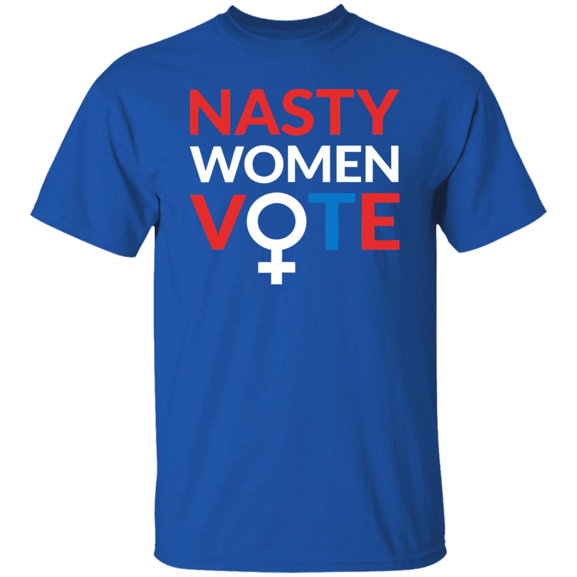 nasty women vote shirt black hoodie t shirt - Teechipus