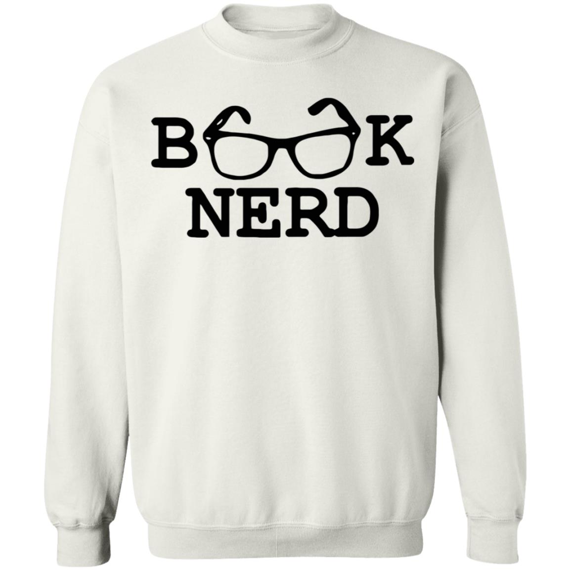 book nerd t shirt white hoodie sweatshirt - Teechipus