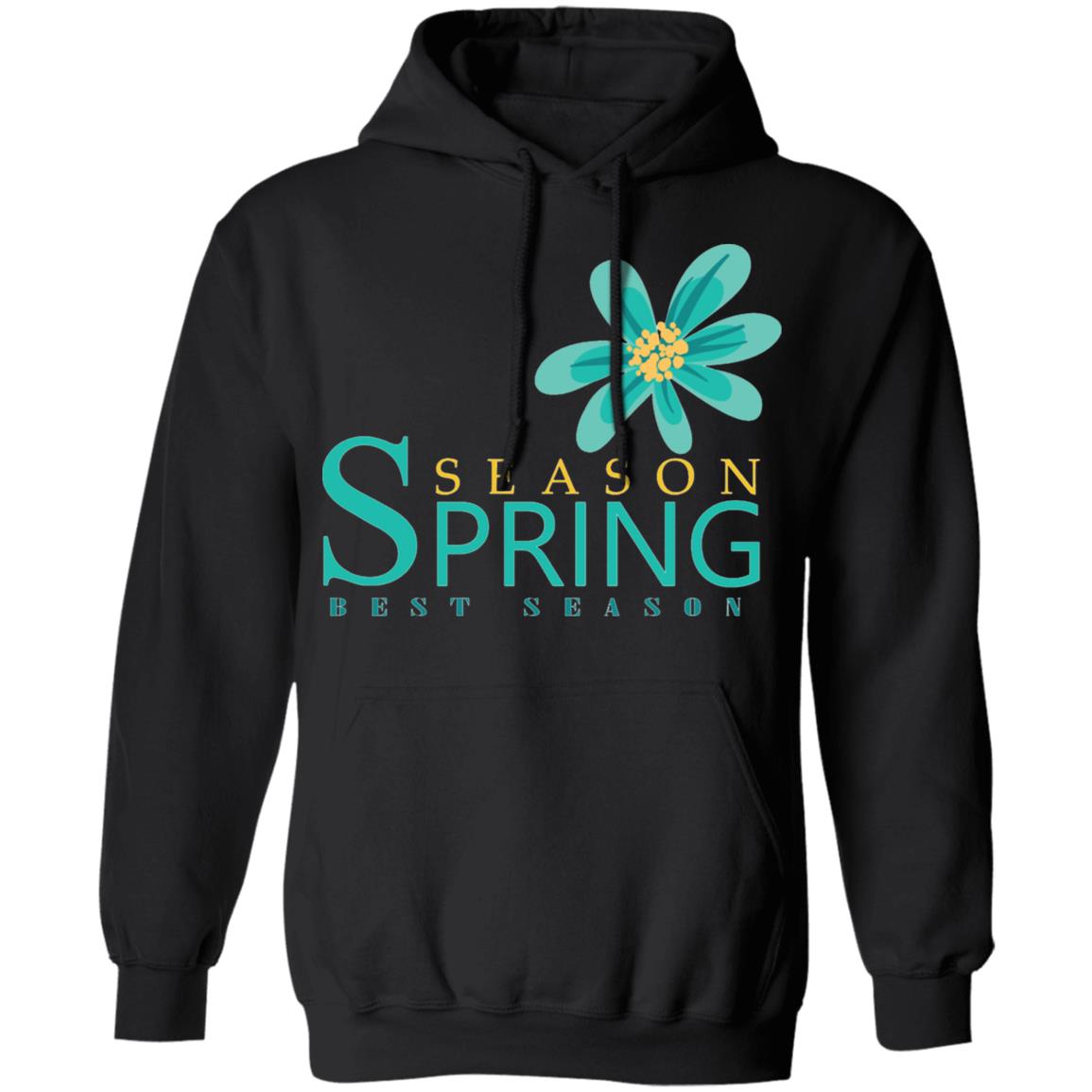 spring season shirt black hoodie - Teechipus
