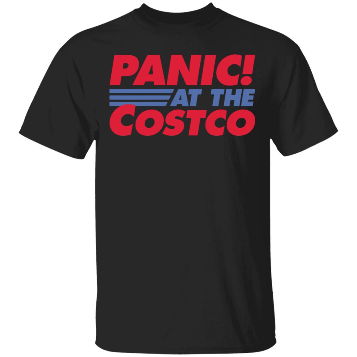 panic at the costco shirt black hoodie - Teechipus