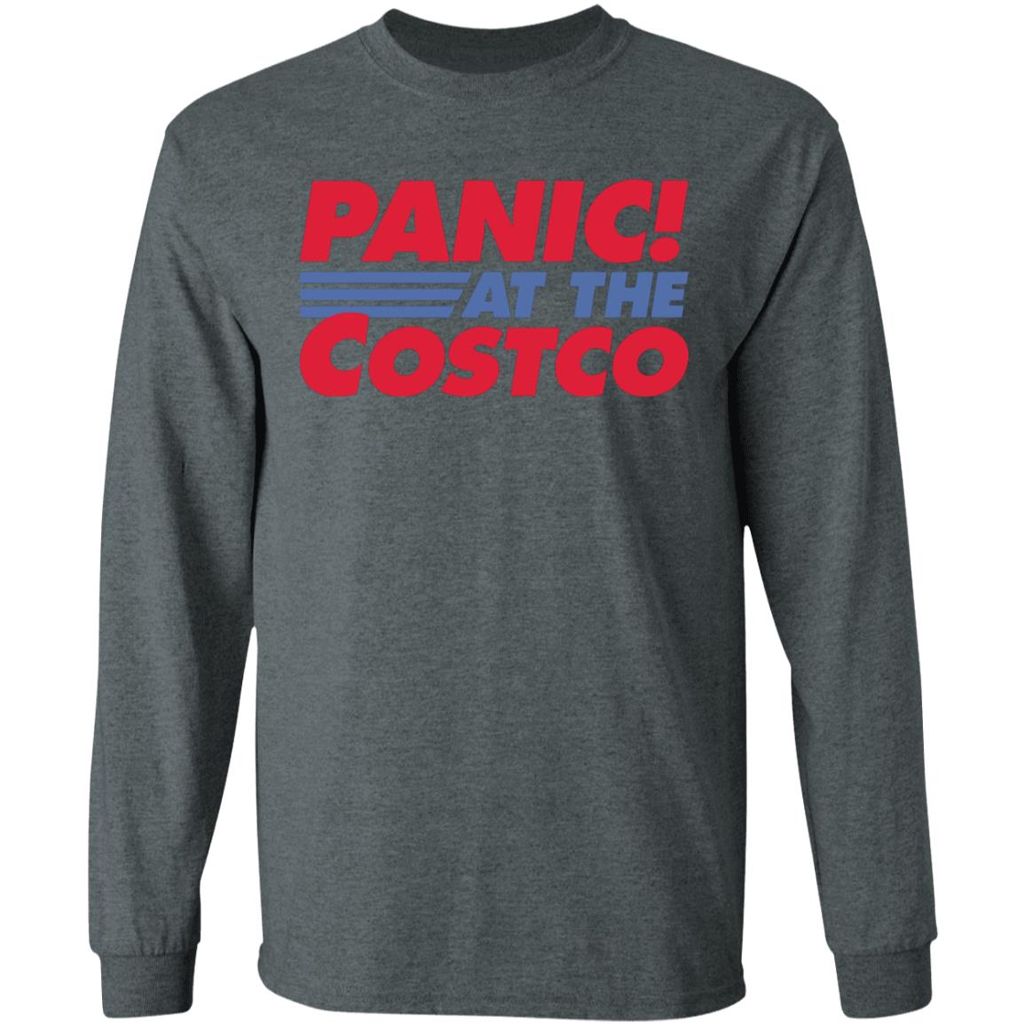 panic at the costco shirt black hoodie - Teechipus