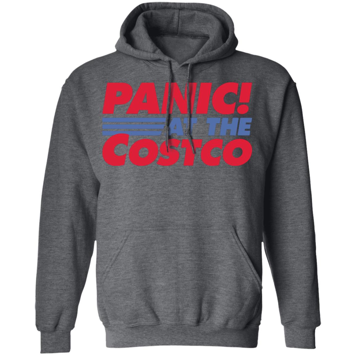 panic at the costco shirt black hoodie - Teechipus