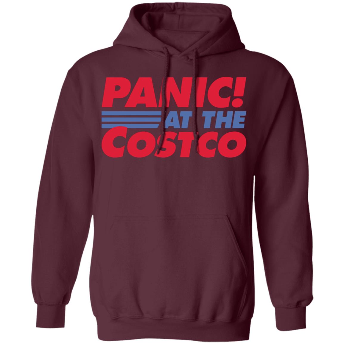panic at the costco shirt black hoodie - Teechipus