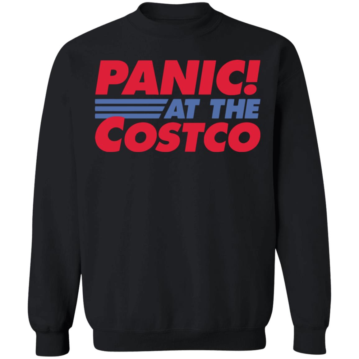 panic at the costco shirt black hoodie - Teechipus
