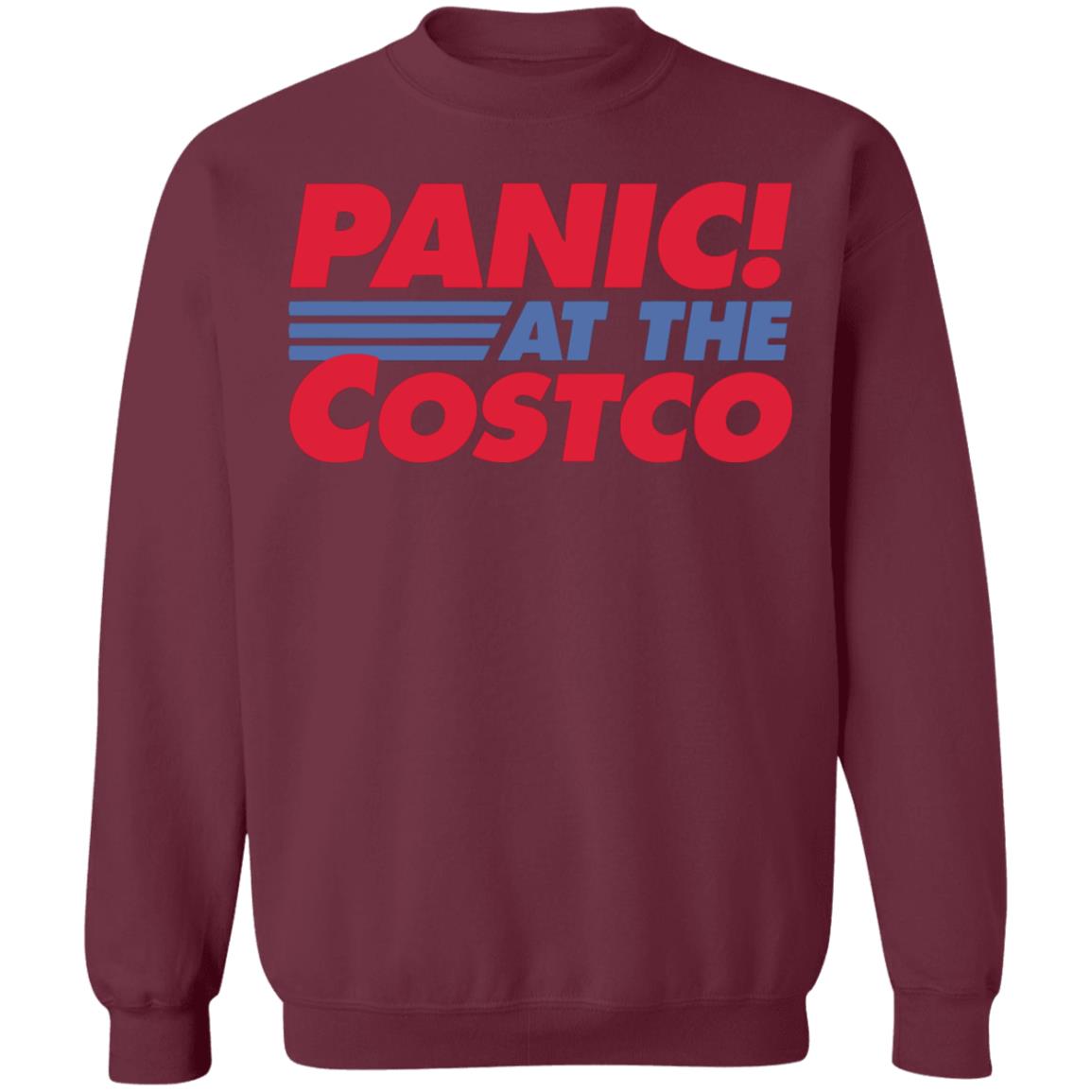 panic at the costco shirt black hoodie - Teechipus