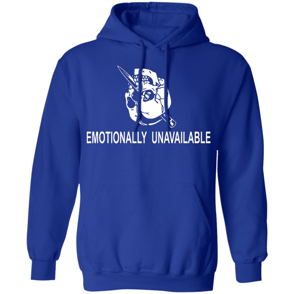 emotionally unavailable shirt black hoodie t shirt - Teechipus