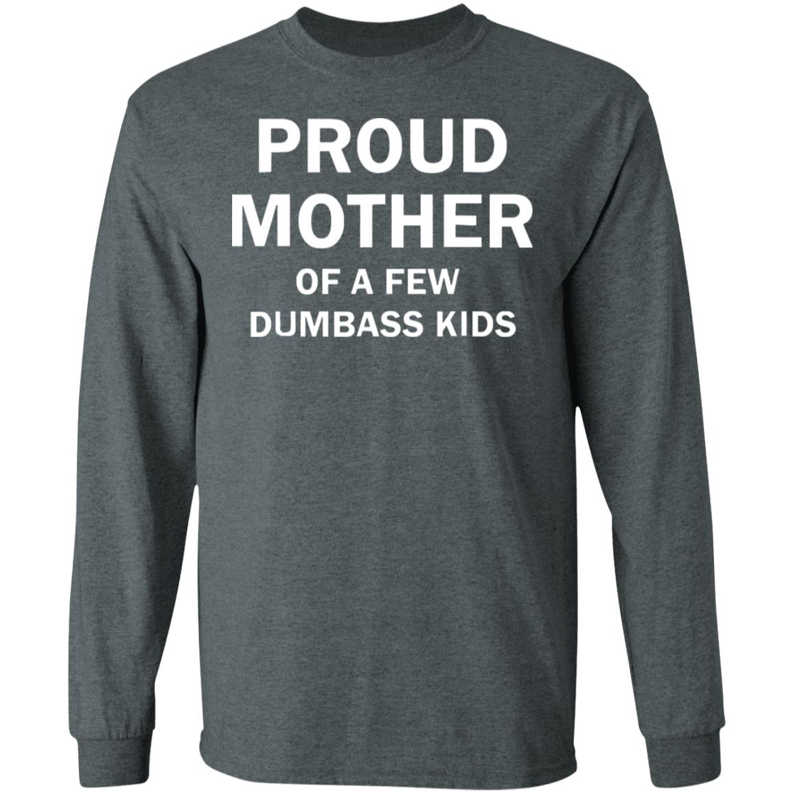 proud mother of a few shirt black t shirt - Teechipus