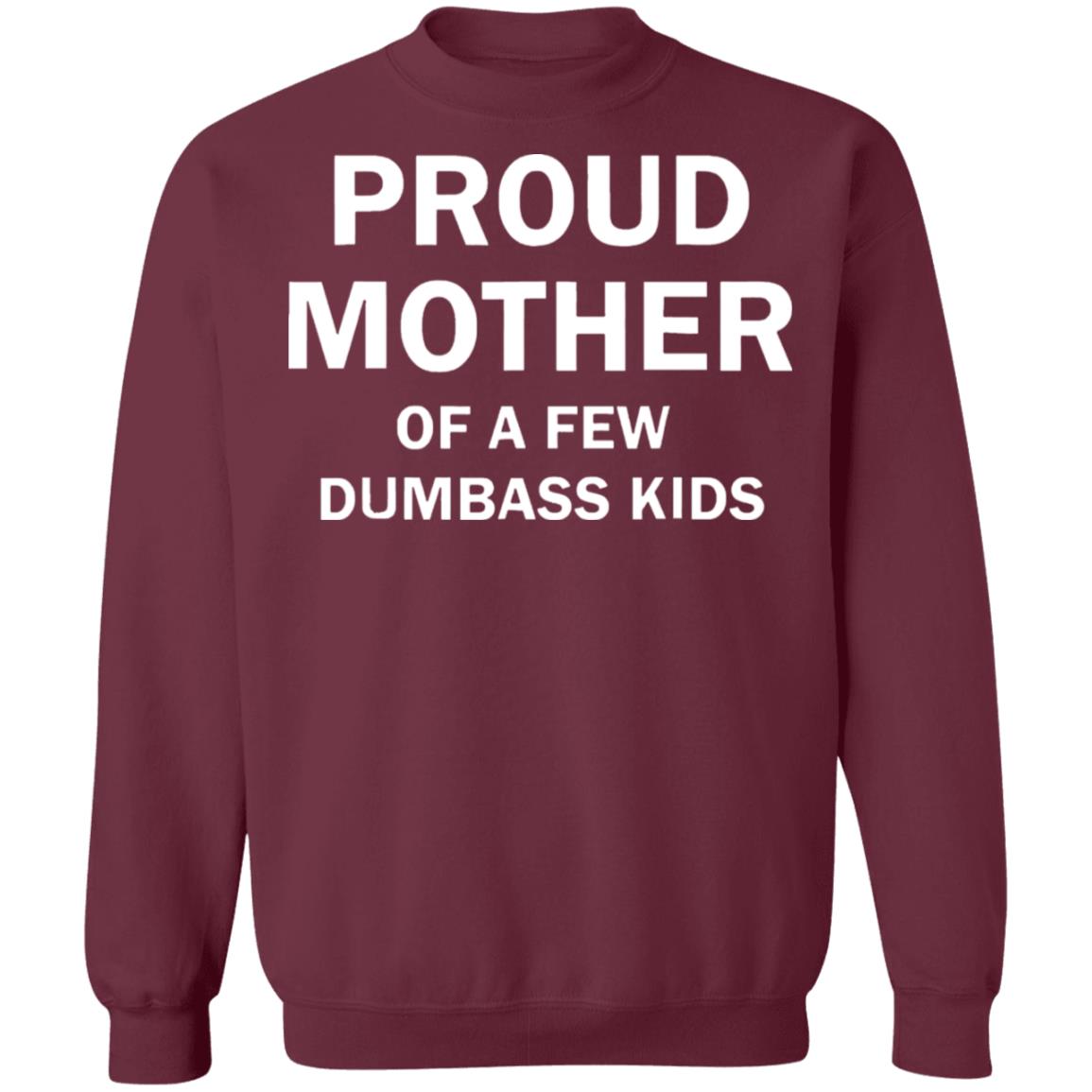 proud mother of a few shirt black t shirt - Teechipus