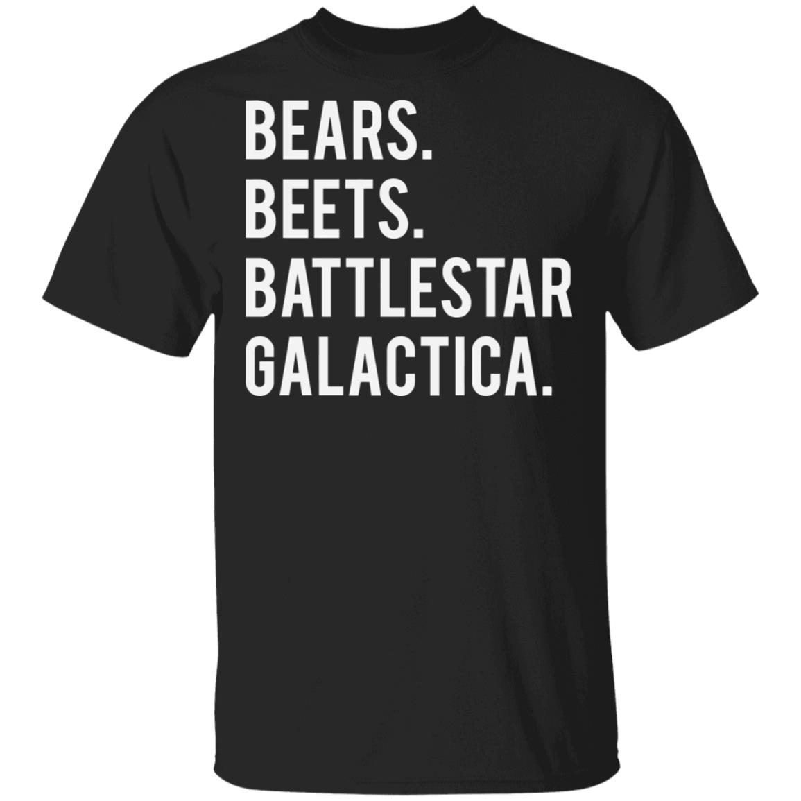 bears beets battlestar galactica shirt black hoodie - Teechipus