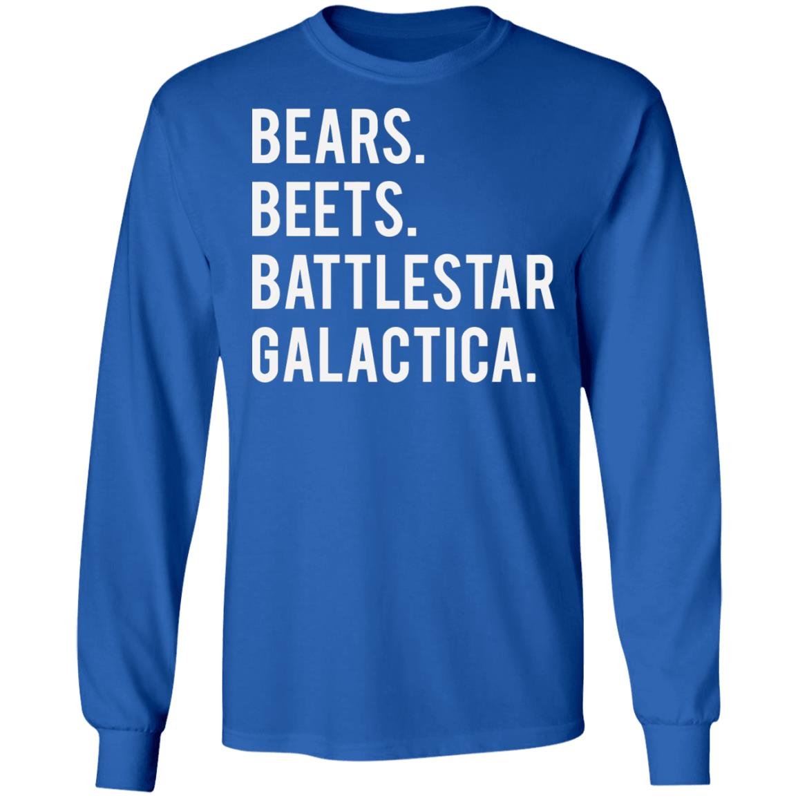 bears beets battlestar galactica shirt black hoodie - Teechipus