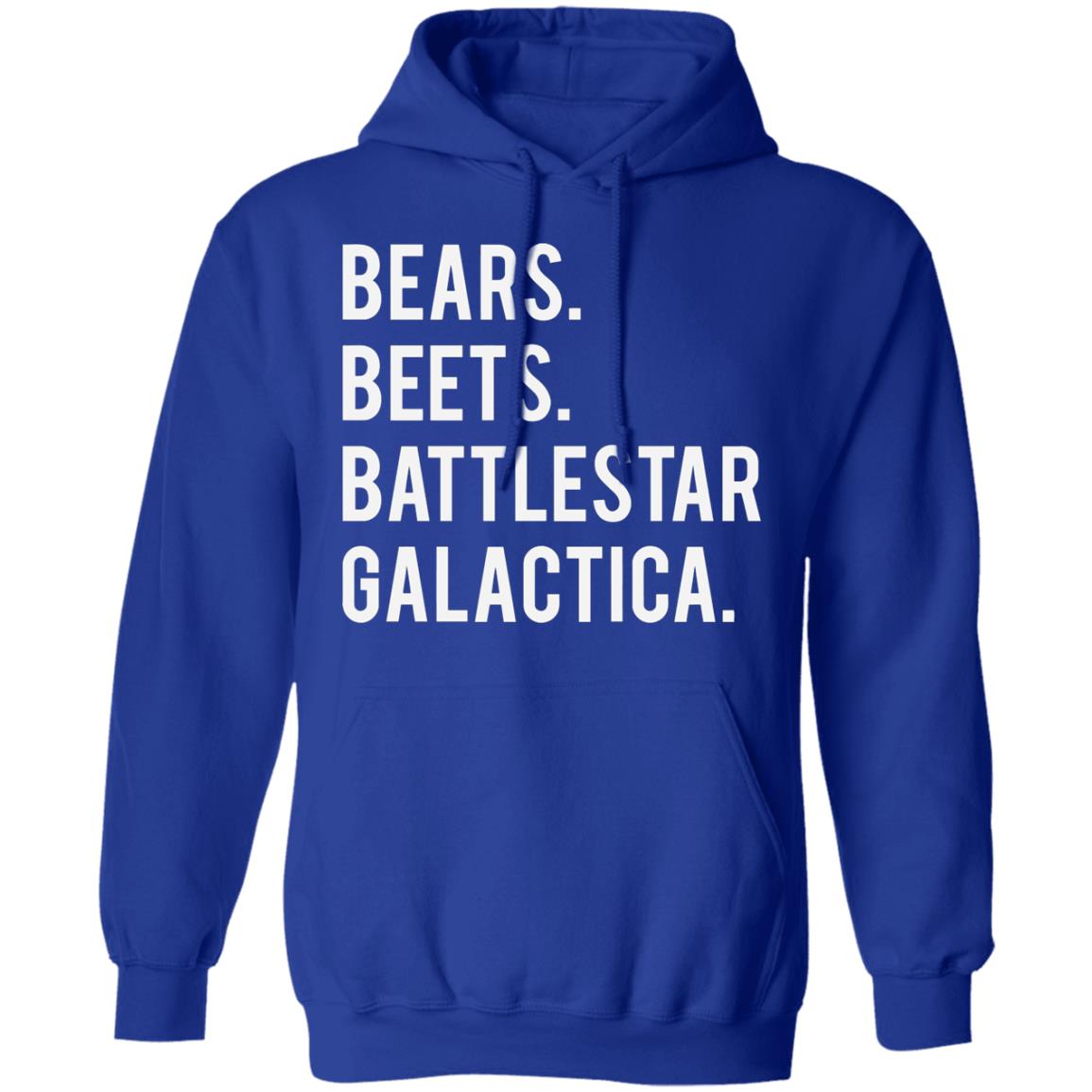 bears beets battlestar galactica shirt black hoodie - Teechipus