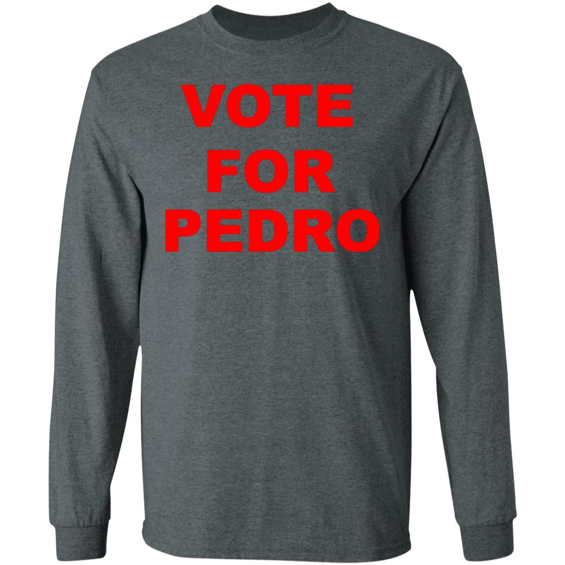 vote for pedro shirt black hoodie - Teechipus