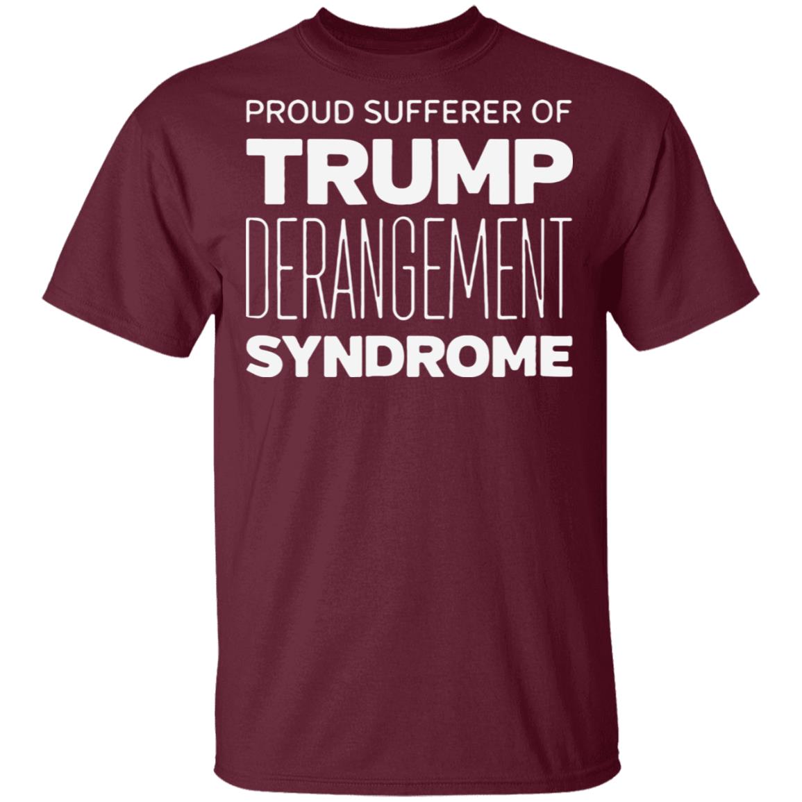 trump derangement syndrome t shirt black shirt - Teechipus