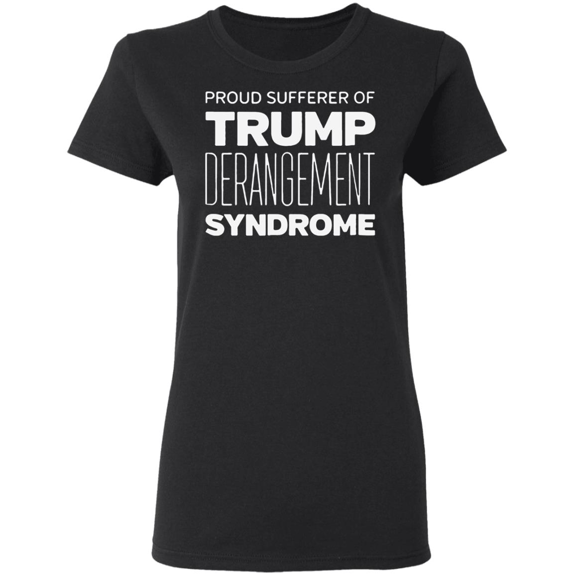 trump derangement syndrome t shirt black shirt - Teechipus