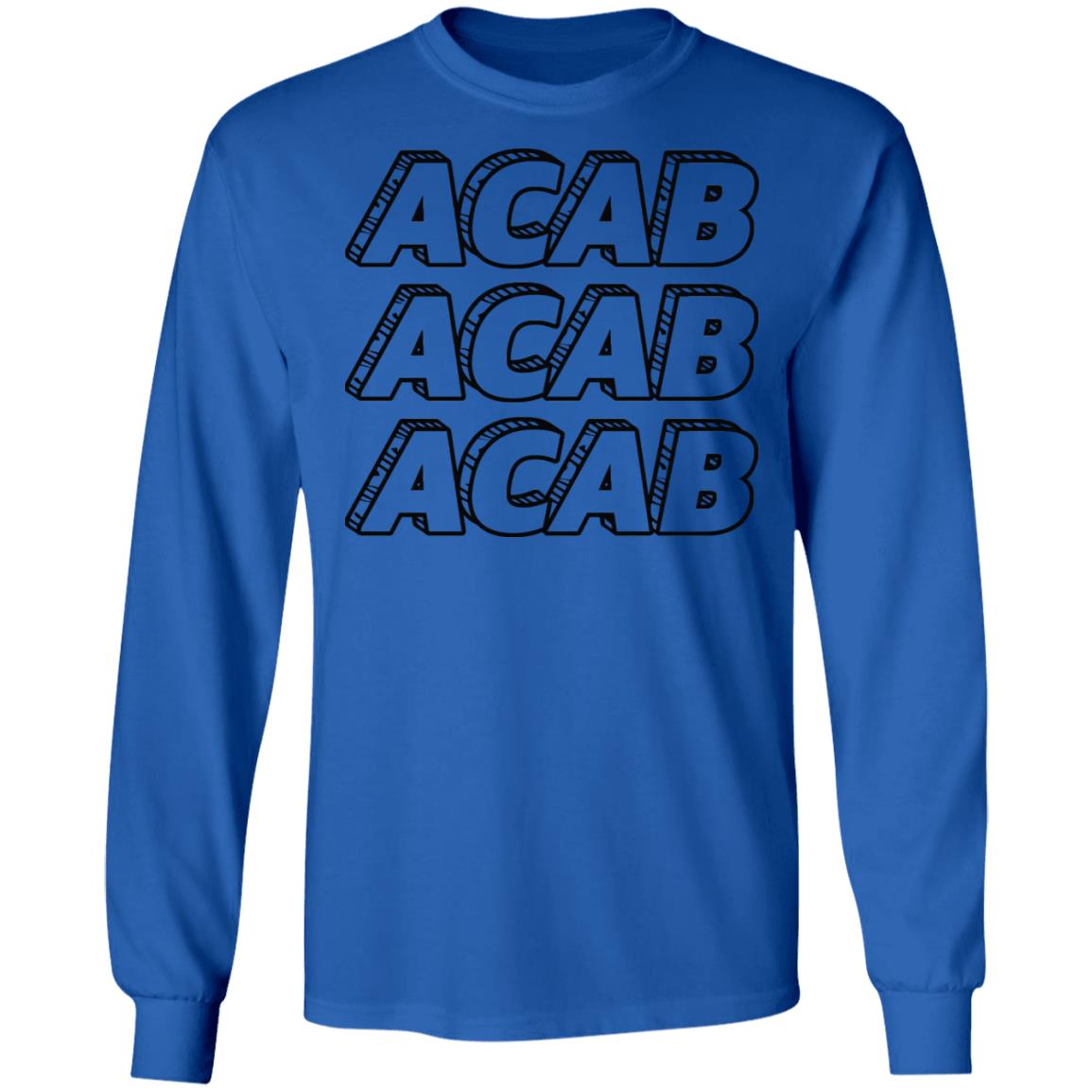 acab shirt blue hoodie sweatshirt - Teechipus