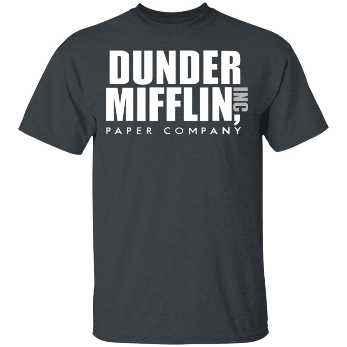 dunder mifflin hoodie black t shirt - Teechipus