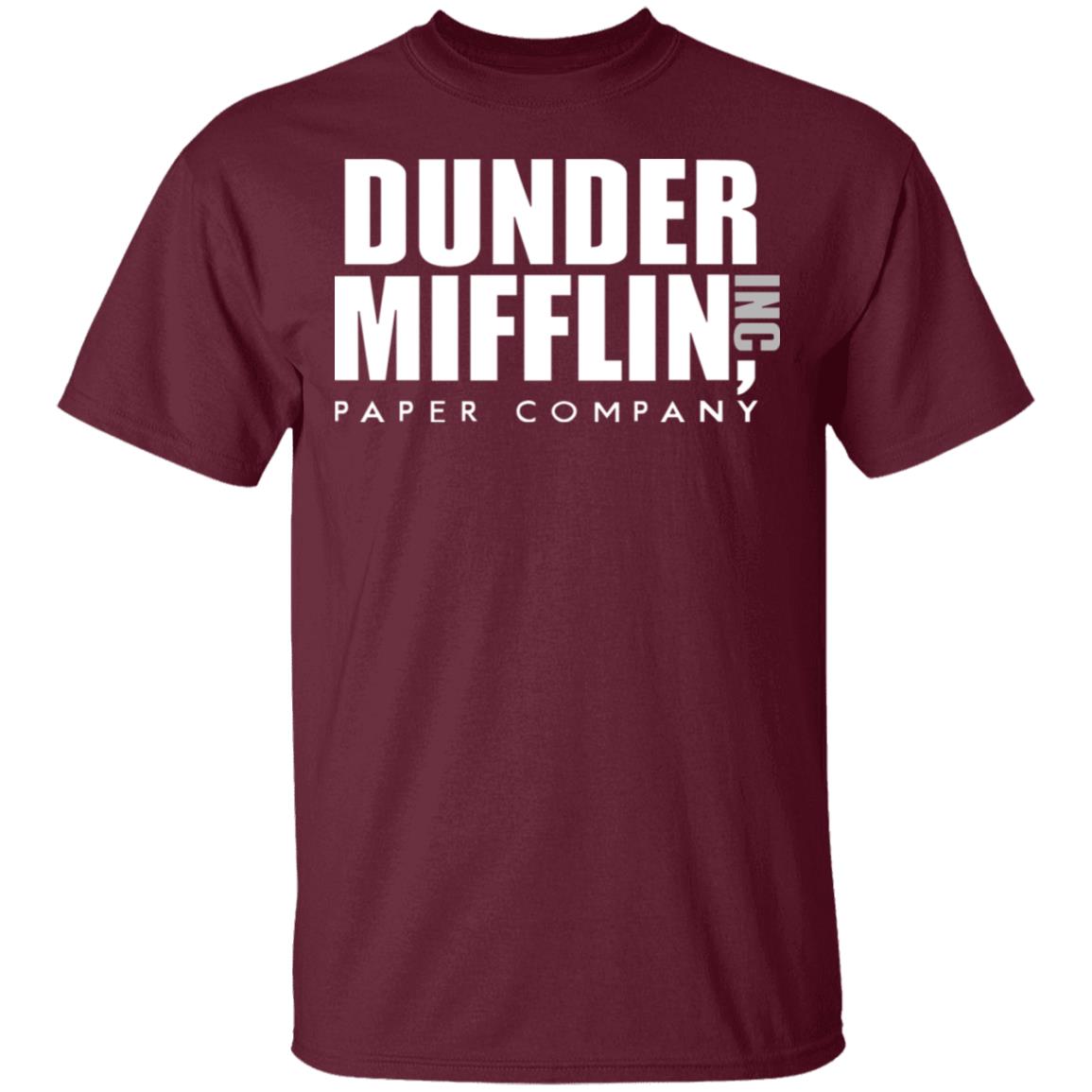 dunder mifflin hoodie black t shirt - Teechipus