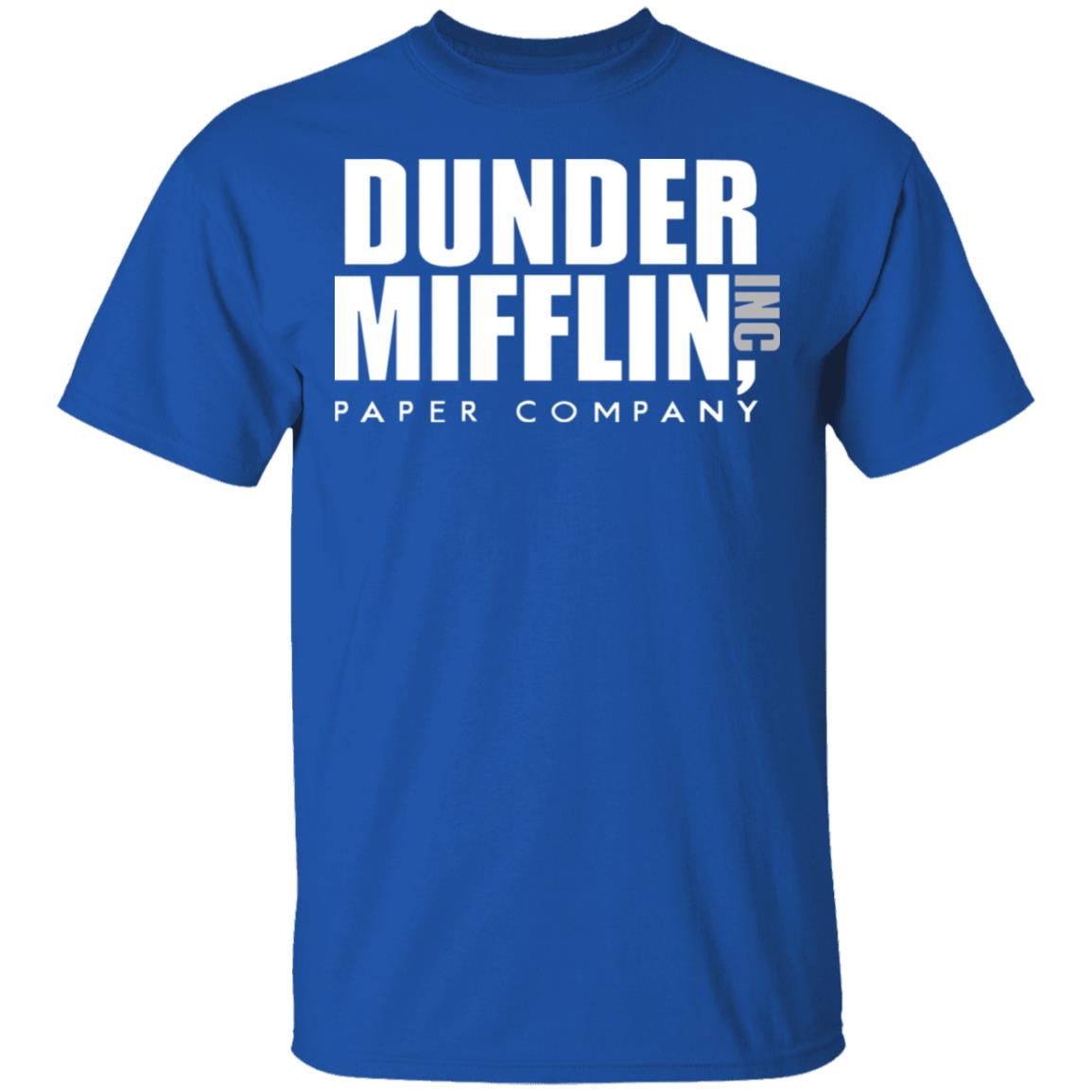dunder mifflin hoodie black t shirt - Teechipus