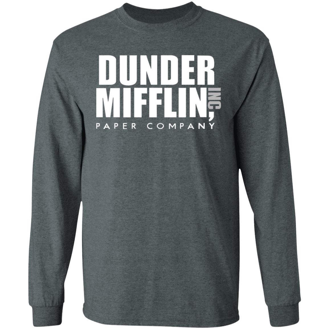 dunder mifflin hoodie black t shirt - Teechipus