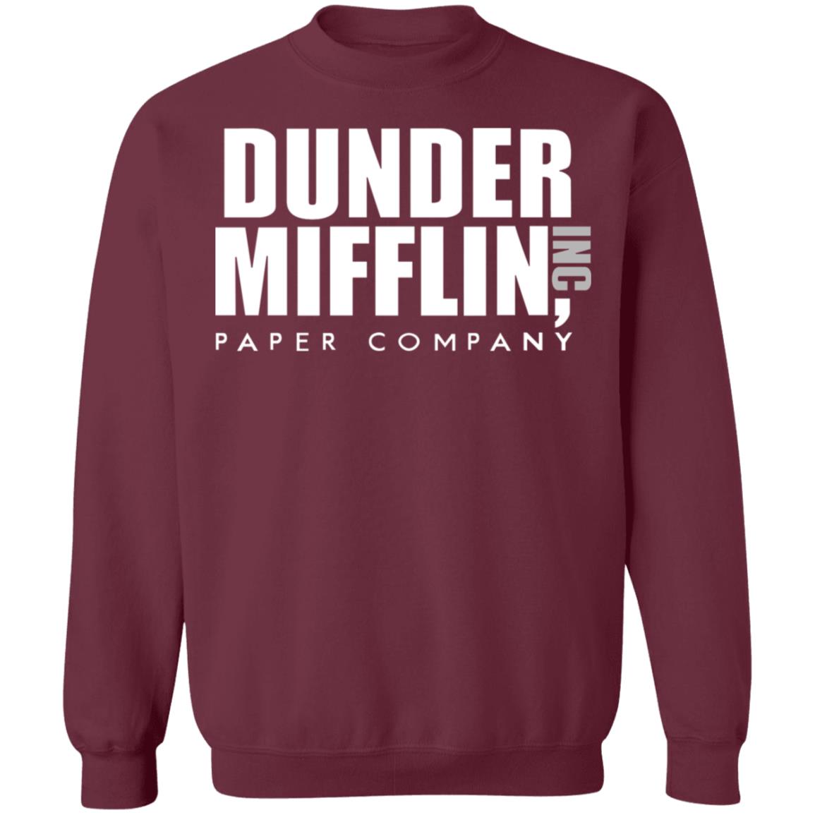 dunder mifflin hoodie black t shirt - Teechipus
