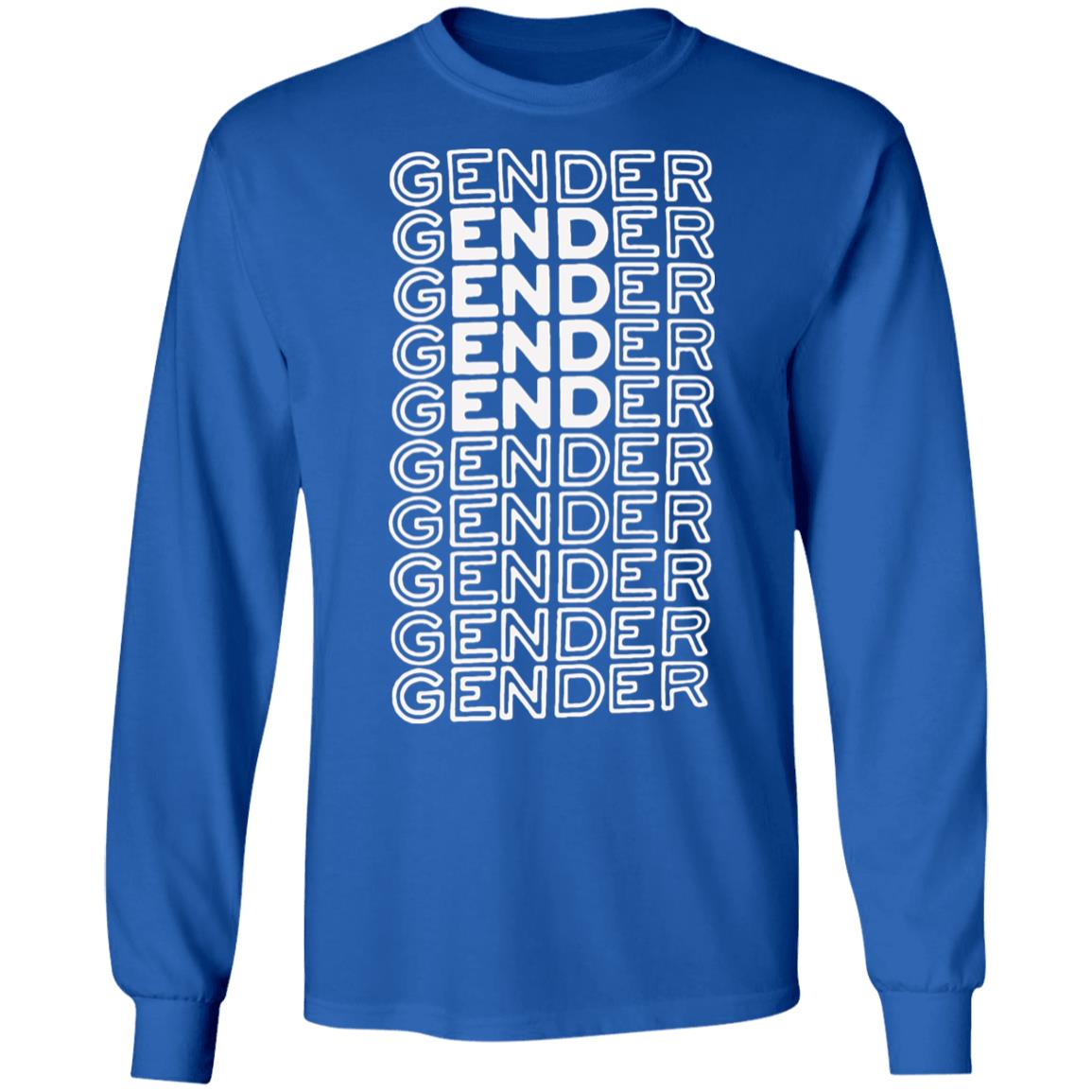 end gender t shirt black hoodie sweatshirt - Teechipus