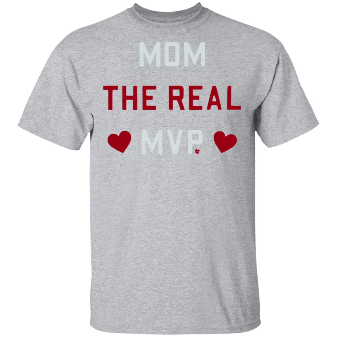 Mom the Real MVP Shirt white hoodie t shirt - Teechipus