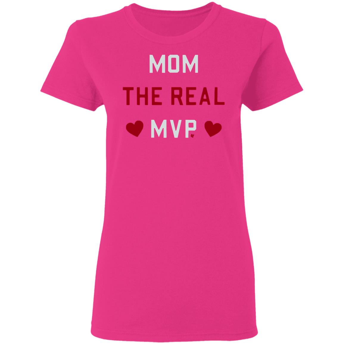 Mom the Real MVP Shirt white hoodie t shirt - Teechipus